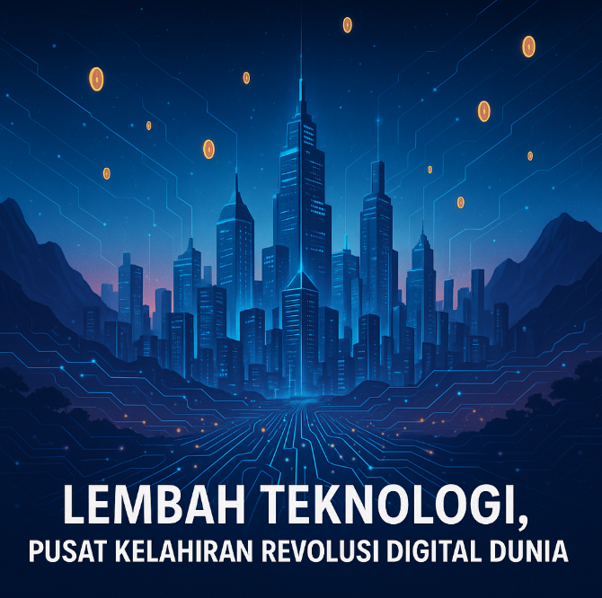 Lembah Teknologi, Pusat Kelahiran Revolusi Digital Dunia